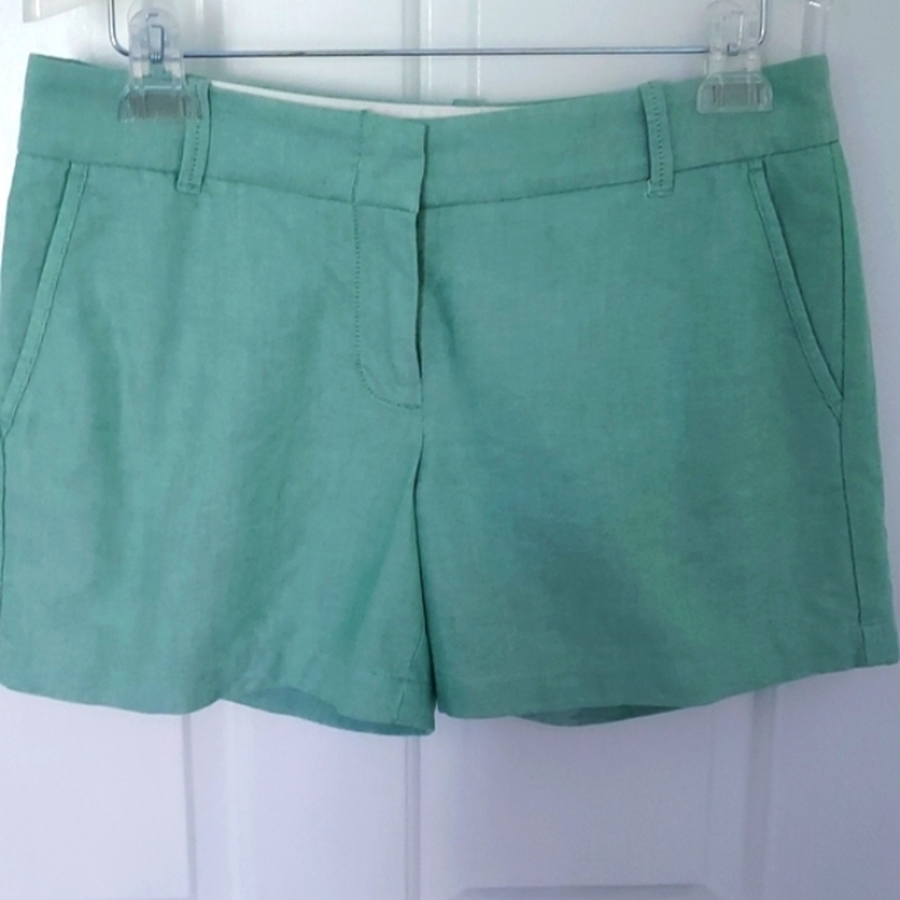 J CREW Shorts Green Size 6